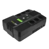 Green Cell AiO 800VA LCD UPS-varavirtalähde, Line-Interactive, 0,8 kVA, 480 W, 6 AC-pistorasiaa