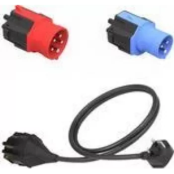 Pistorasiasovitin NRGkick NRGkick Smart Attachment Set Standard musta sininen punainen