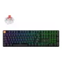 Keychron J5 - US-asettelu - Super Red Linear - musta langaton näppäimistö