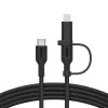 USB-kaapeli Belkin BoostCharge Pro 1,5 m USB-C USB-C/Lightning musta