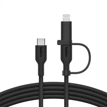 USB-kaapeli Belkin BoostCharge Pro 1,5 m USB-C USB-C/Lightning musta