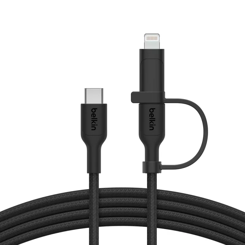 USB-kaapeli Belkin BoostCharge Pro 1,5 m USB-C USB-C/Lightning musta