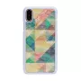iKins suojakotelo iPhone XS/S Mosaik valkoinen
