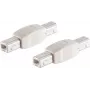 Kaapelin sukupuolenmuunnin USB B ShiverPeaks BS77042