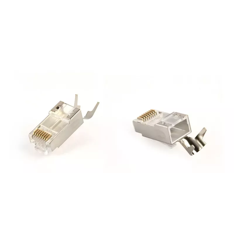 RJ45-liitin GEMBIRD CAT7 8P8C kullattu 15µm FTP/SFTP 50 kpl:n pakkaus