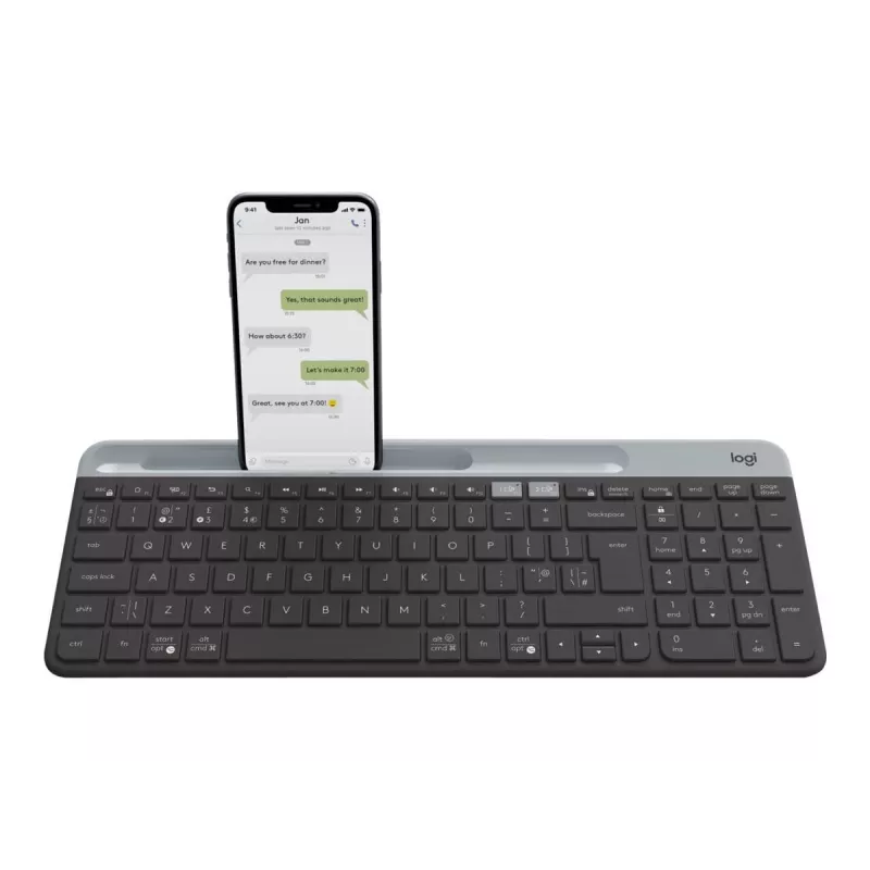 Logitech ohut Multi-Device K580 – langaton näppäimistö