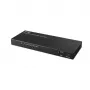 Lindy 4 portin HDMI 8K60 jakaja audiotoiminnolla, HDMI, 4x HDMI, 3,5 mm, 7680 x 4320 pikseliä, musta, metalli