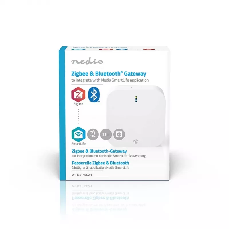 Nedis Zigbee -yhdyskäytävä WIFIZBT10CWT