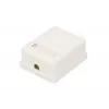 Extralink pinta-asennettava pistorasia, 1x RJ45 CAT5E UTP