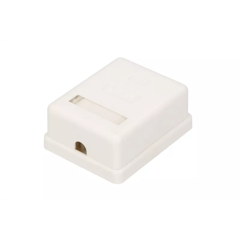 Extralink pinta-asennettava pistorasia, 1x RJ45 CAT5E UTP