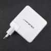 Qoltec GaN-laturi FAST 108W | 5-20V | 3-4.7A | USB C | valkoinen
