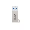 Unitek A1034NI sovitin USB-A-uros – USB-C-naaras, USB 3.1 Gen1, hopea