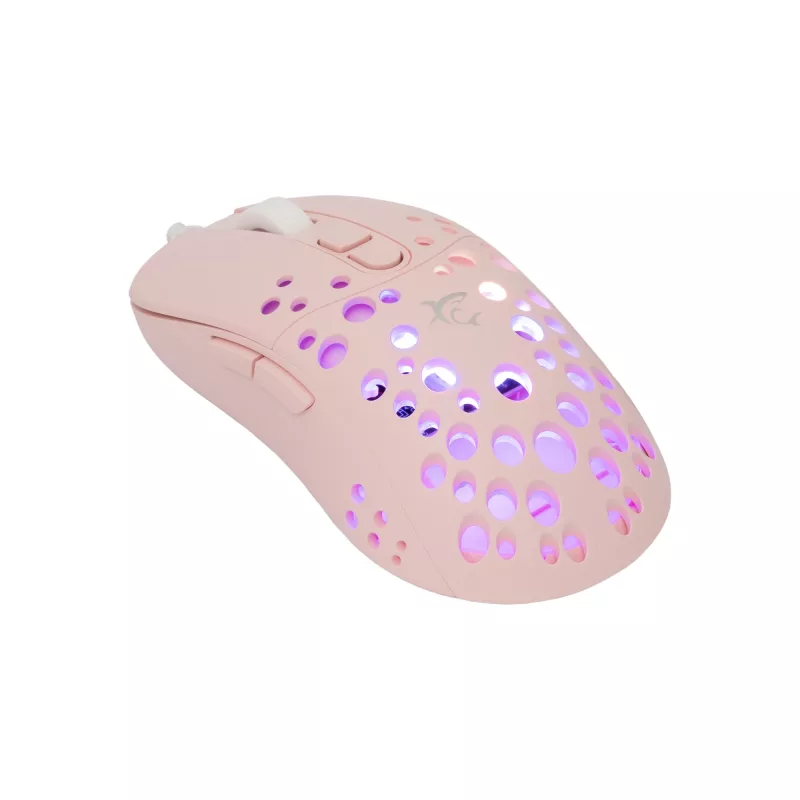 Hiiri White Shark GM-9004 Tristan-2 pinkki RGB USB