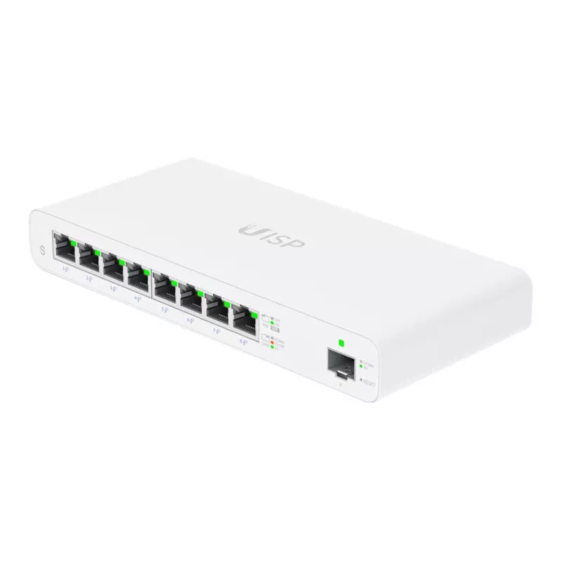 Ubiquiti Networks UISP hallittava L2 Gigabit Ethernet (10/100/1000) Power over Ethernet (PoE) valkoinen (UISP-S-EU)