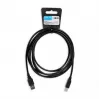 iBox IKU2D USB-kaapeli 3 m USB 2.0 USB A USB B musta