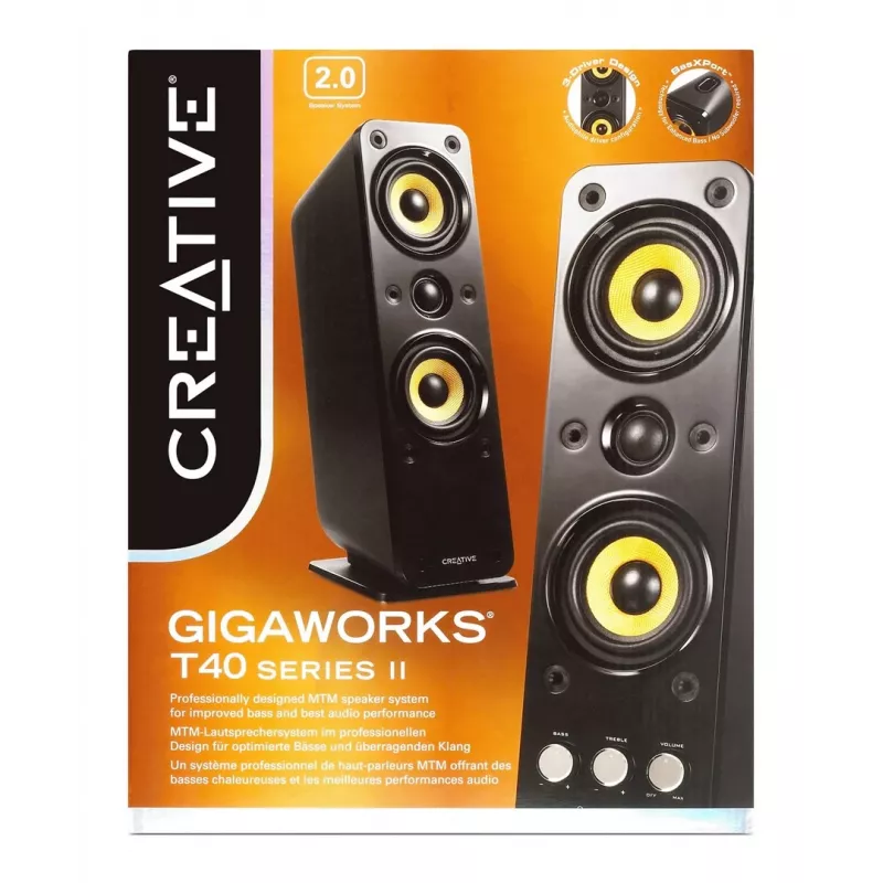 CREATIVE GigaWorks T40 Series II 2.0 high-end-kaiuttimet