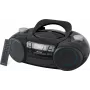 Kannettava Bluetooth-boombox SENCOR SPT4710B — 20 W kokonaisteho, Bluetooth 5.3, CD/USB/UKW, paristo- tai verkkovirta
