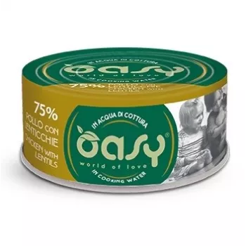 Oasy More Love kanaa linsseillä 70 g