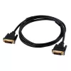 Akyga AK-AV-06 DVI-D Dual-Link-kaapeli (24+1), uros-uros, 1,8 m, musta
