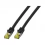 EFB-Elektronik RJ45-patchkaapeli Cat.6A S/FTP LSZHCat.7 kaapelikelalta musta 7,5 m Valmistaja: EFB Elektronik (MK7001.7,5B)