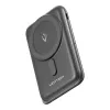Varavirtalähde Vention 10000mAh Magnetic Wireless 20W, 1×USB-C, langaton lataus, musta