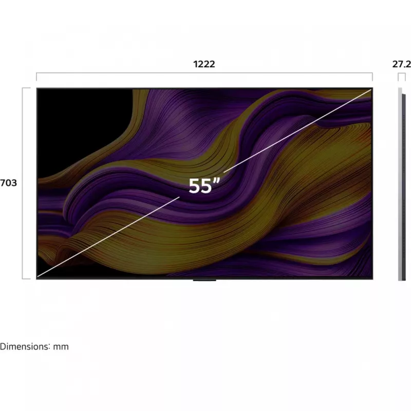 Televisio LG OLED55G57LW 55