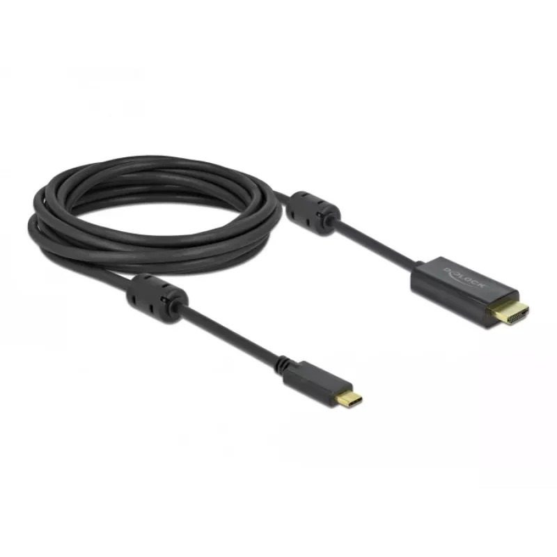 Aktiivinen USB Type-C - HDMI -kaapeli DeLOCK 85972 4K 60 Hz 5 m