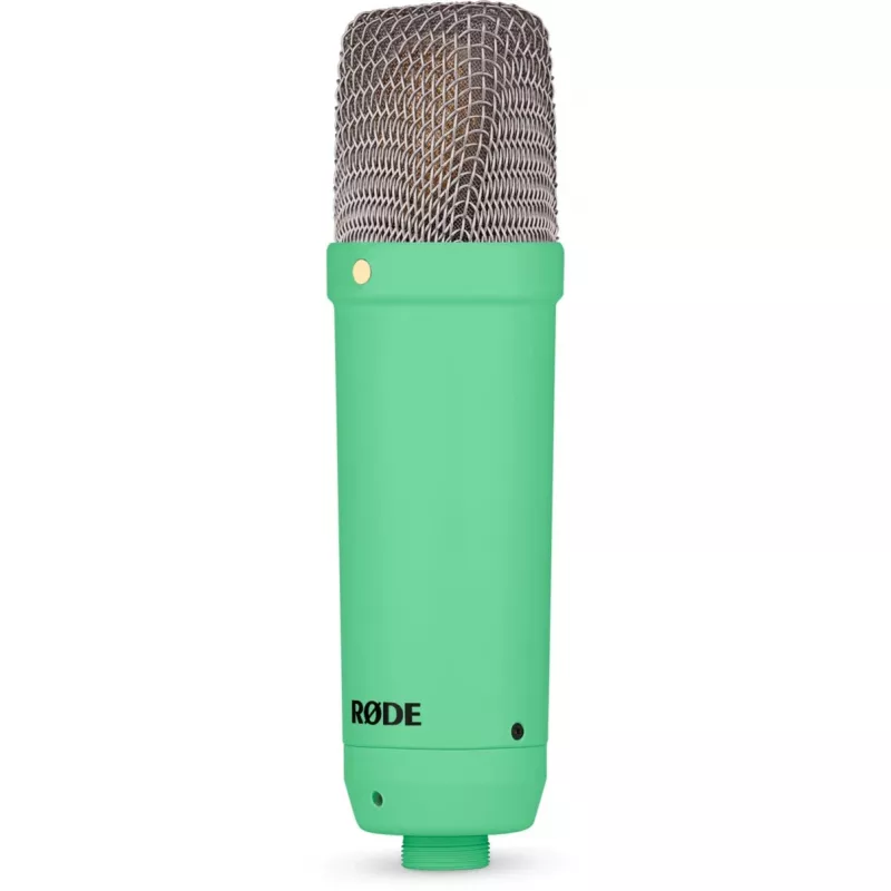 NT1 Signature + XLR-kaapeli + pöytämikrofonivarsi, mikrofoni vaaleanvihreä, paketti