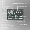 Qoltec 52281 UPS (keskeytymätön virransyöttö) kaksoismuunnos (Online) 2 kVA 2000 W 3 AC-lähtöä