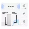 Mercusys MA30H AC1300 High Gain kaksikaistainen Wi-Fi USB -sovitin, musta