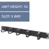 Kaapelinhallinta QOLTEC 54515 1U 19 tuuman rackeihin
