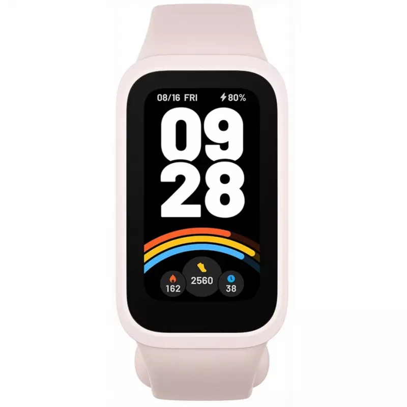 Xiaomi Smart Band 9 Active BHR9917GL aktiivisuusranneke, 1,47 tuuman (3,73 cm) TFT, Bluetooth 5.3, 5 ATM, pinkki