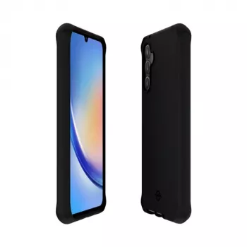 Mobilis Spectrum_R 066040 suojakuori Samsung Galaxy A34 5G:lle, yksivärinen musta matta