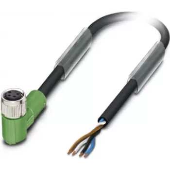 Phoenix Contact anturi-/toimilaitekaapeli M8 (90°) liitin avoin 10,0 m (SAC-4P-10,0-PUR/M 8FR)