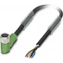 Phoenix Contact anturi-/toimilaitekaapeli M8 (90°) liitin avoin 10,0 m (SAC-4P-10,0-PUR/M 8FR)