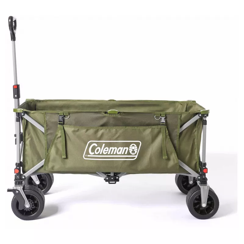 Retkeilykärry COLEMAN 2226531 — 132 L, polyesterikansi, teräsrunko, 1160×600 mm
