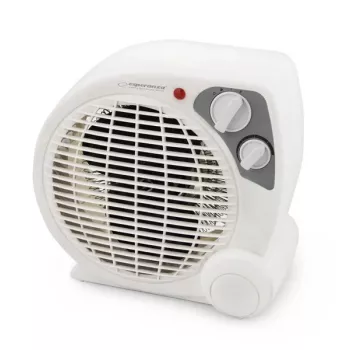 Sähkölämmitin ESPERANZA EHH002, sähkö, 2000 W max, säädettävä termostaatti, harmaa/valkoinen