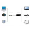 Gembird A-MDPM-HDMIF-02 videokaapeli-adapteri Mini DisplayPort HDMI Type-A (standardi) musta