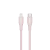 CANYON kaapeli CLNM60 C-L 60W MFI 1m silikoni pinkki