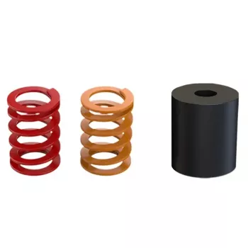 Moza Racing SR-P -lisävarustesarja, polkimen lisävarustesarja, musta, oranssi, punainen, MOZA, SR-P, 3 kpl