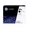 HP 81A alkuperäinen LaserJet -värikasetti musta, 10500 sivua, musta, 1 kpl