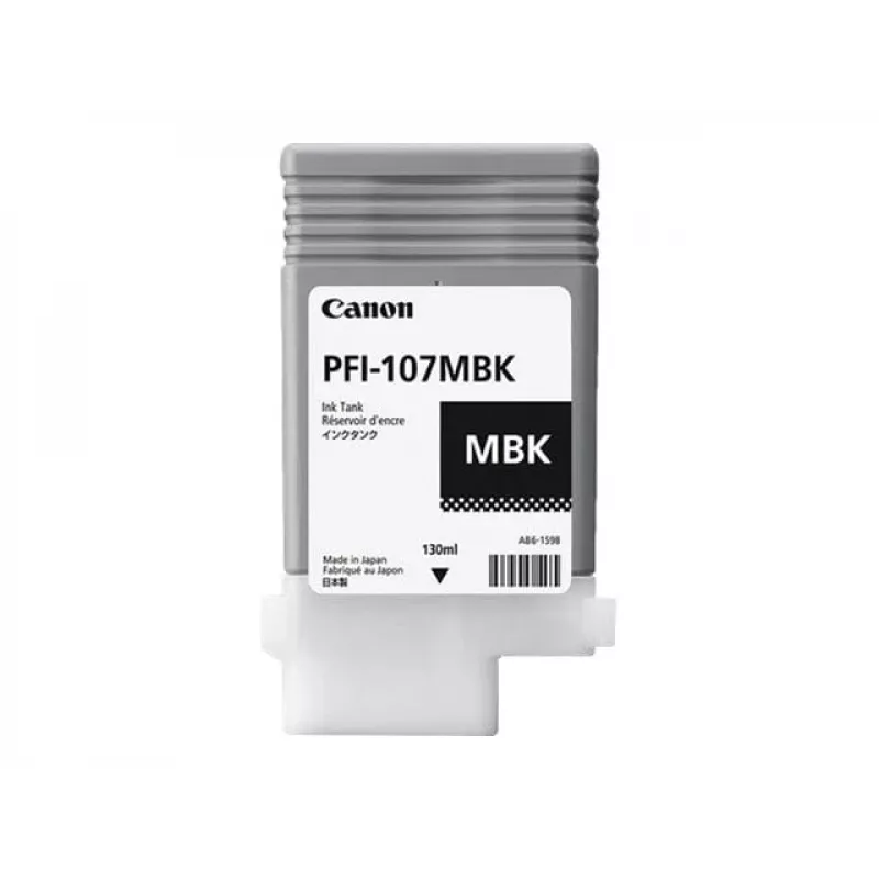 Canon PFI-107MBK mustekasetti 1 kpl alkuperäinen mattamusta