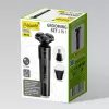 Parranajosarja Maestro MR-678 3-in-1 USB 90 min. ladattava trimmeri parranajokone groomer