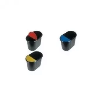 Helit Duo paperikori - 29 l tilavuus - soikea - 350,0 mm korkeus x 445,0 mm leveys
