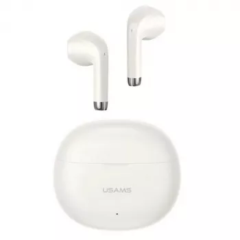Usams US-YO17 TWS-kuulokkeet - Rhymbo-sarja BT5.3 (ei kohinanvaimennusta, 7 h, langaton), nappikuulokkeet, beige