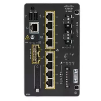 Hallittava kytkin Cisco Catalyst IE3400 L2 8x Gigabit Ethernet 3x USB