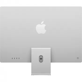 Apple iMac24 hopea/M4-8C-CPU 8C-GPU/16GB/256GB SSD/saksalainen näppäimistö/MM2/1GB Ethernet