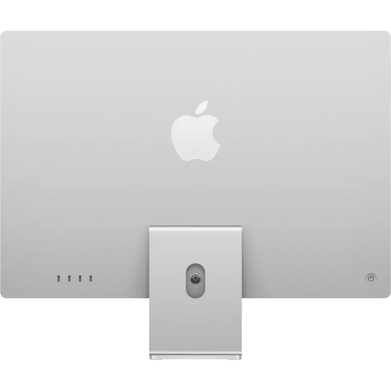 Apple iMac24 hopea/M4-8C-CPU 8C-GPU/16GB/256GB SSD/saksalainen näppäimistö/MM2/1GB Ethernet