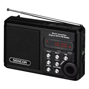 Kannettava radio SRD 215 B MP3, USB, SD