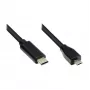 Good Connections USB2.0-kaapeli Micro B-C musta 2 m